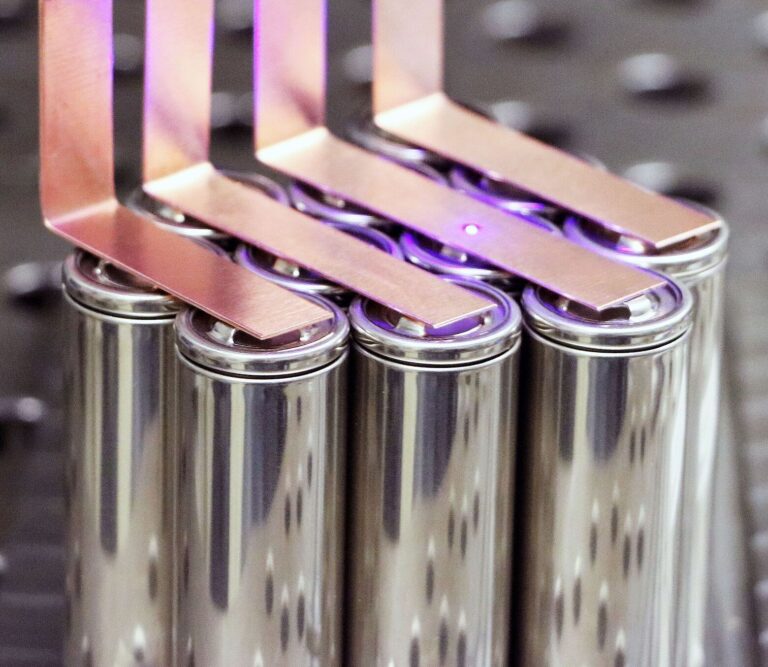 جوش لیزری در ساخت باتری